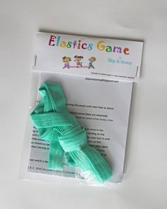 Elastics Game with I